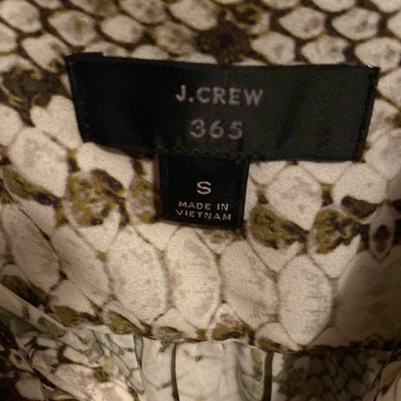 New Jcrew Bow Tie Sleeveless Blouse size Small - Picture 2 of 2